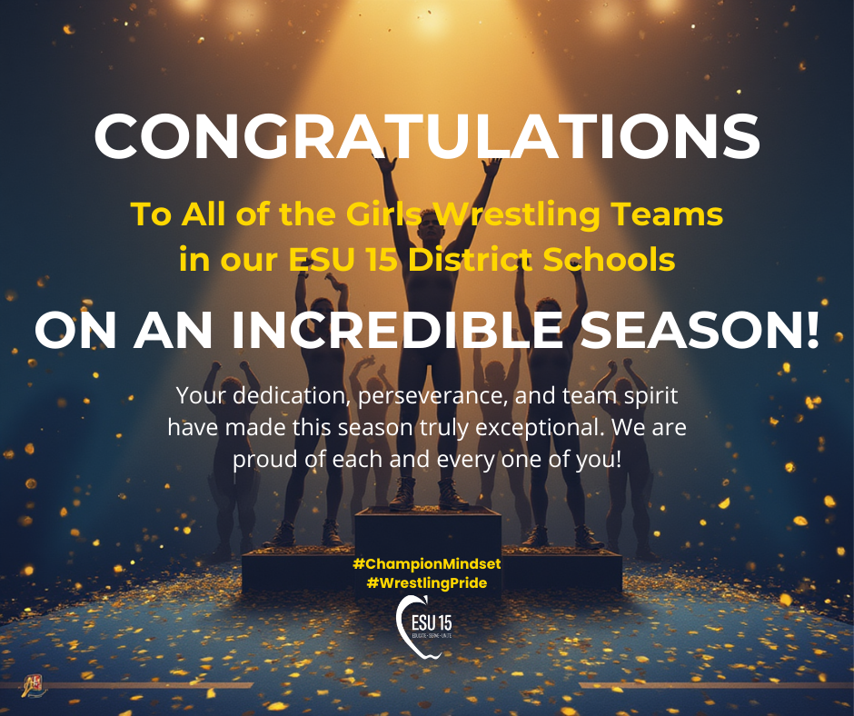 congratulations to all of the girls wrestling teams on a great season